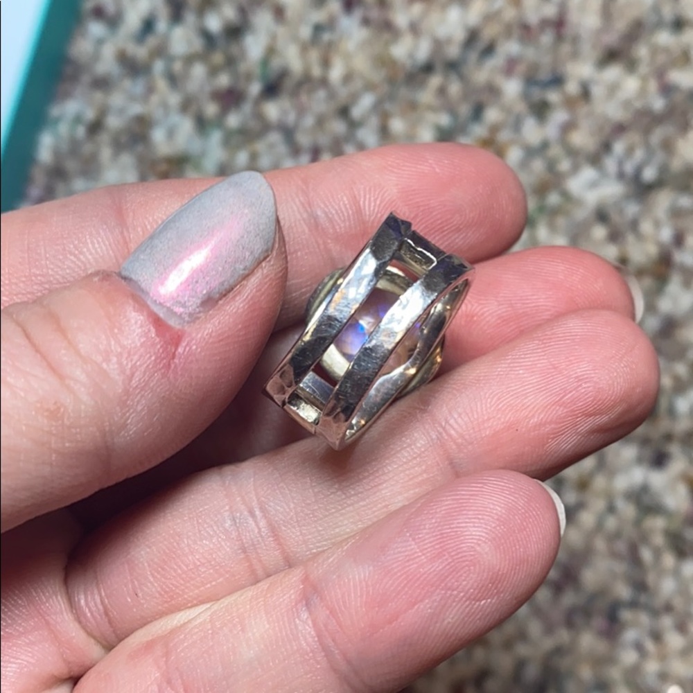 Snowflake quartz ring - Picture 4 of 8